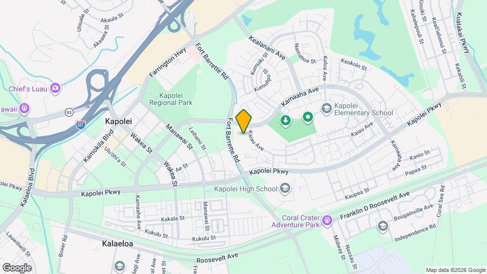 91-1023-1023 Kamaaha Ave Map and Location Details