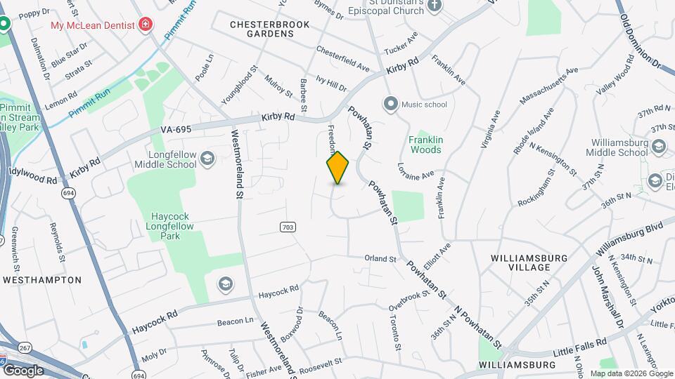 2015 Freedom Ln Map and Location Details