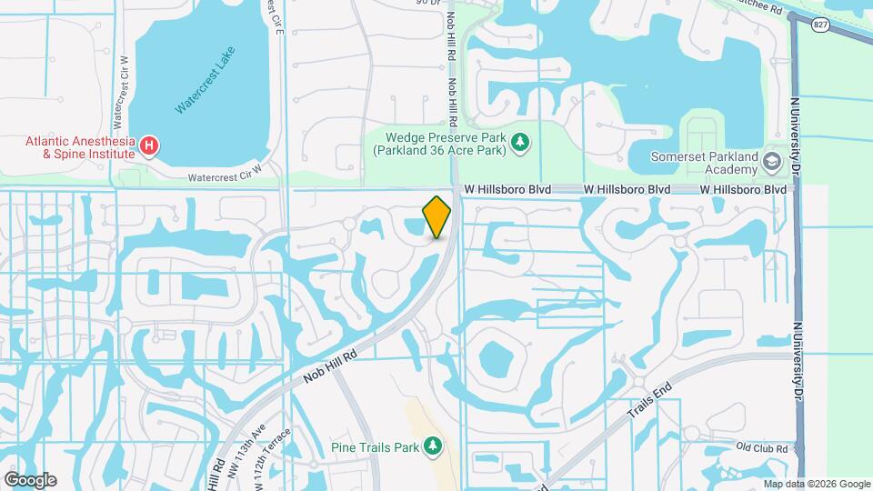 8216 NW 105th Ln Map and Location Details