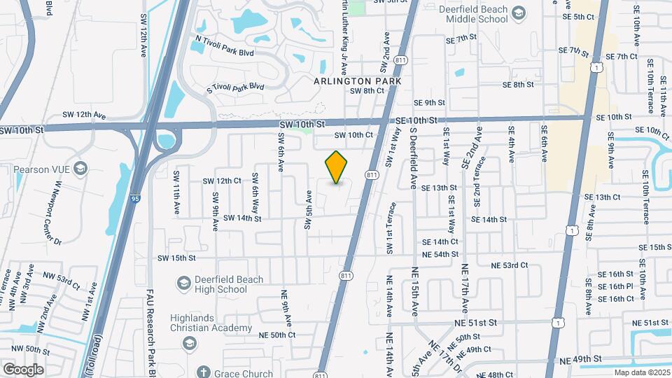 1333 S Dixie Hwy-Unit -217 Map and Location Details