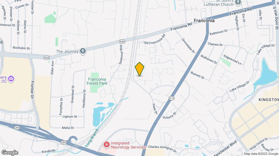 6576 Yadkin Ct Map and Location Details