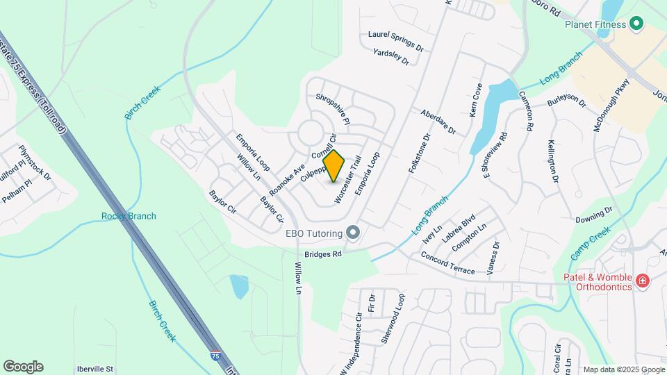 1833 Crandon Ct Map and Location Details