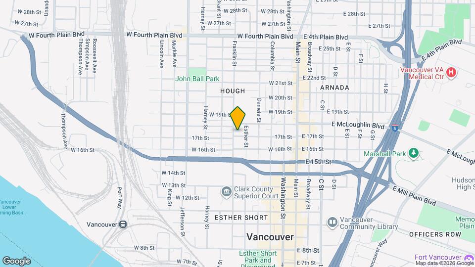 1701 Franklin St Map and Location Details