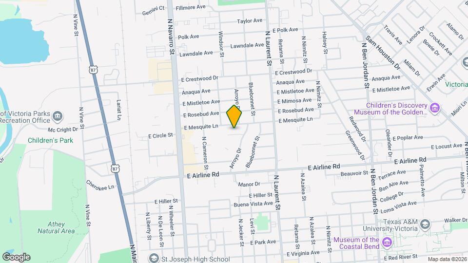 108 Myra Ln Mapa y Detalles de la Ubicación