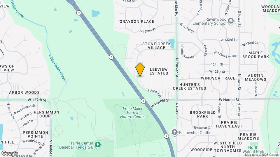 21984 W 125th Cir Map and Location Details
