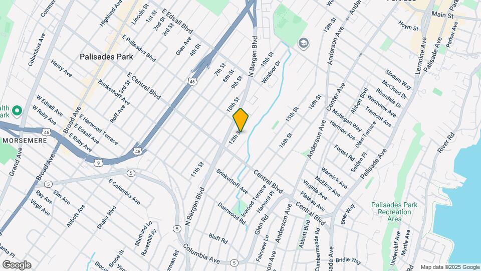 336 12th St, Unit B Map and Location Details