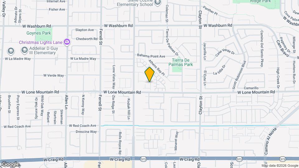 2667 Stormy Star Ave Mapa y Detalles de la Ubicación