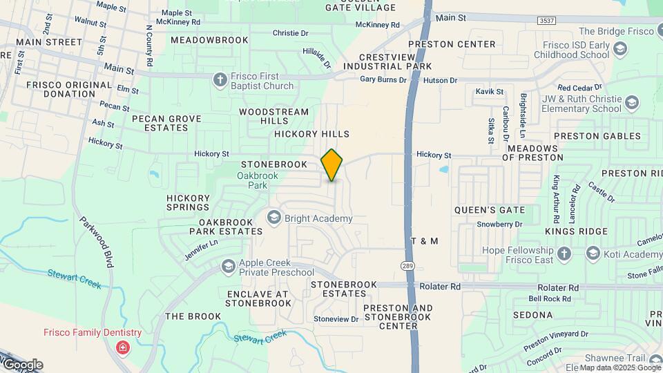 8311 Rock Brook St Map and Location Details