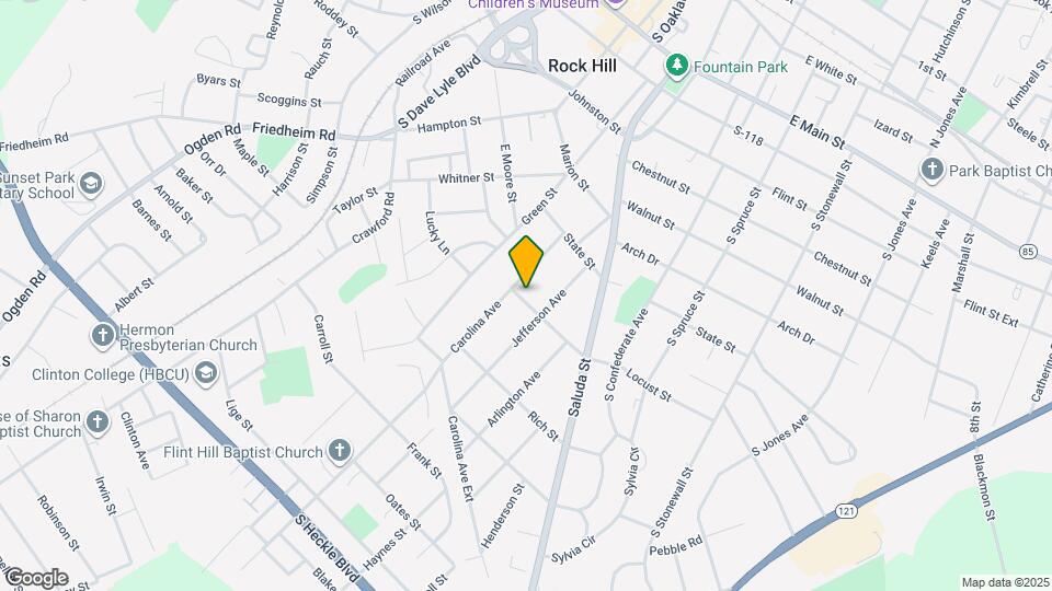 313 Heyward St Map and Location Details