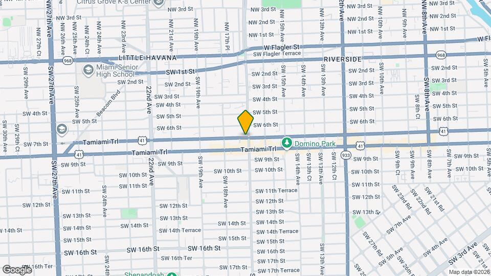 1708 SW 7th St Map and Location Details