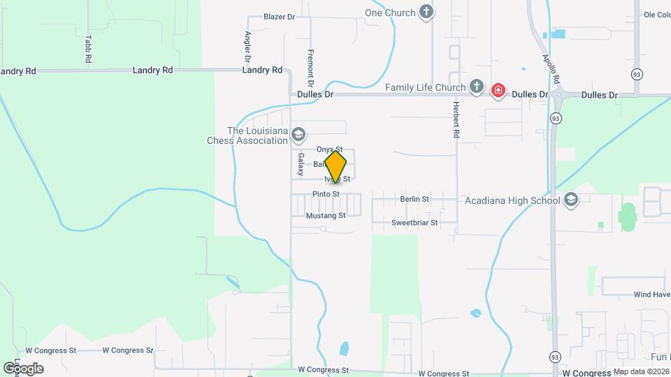 401 Pinto St Map and Location Details