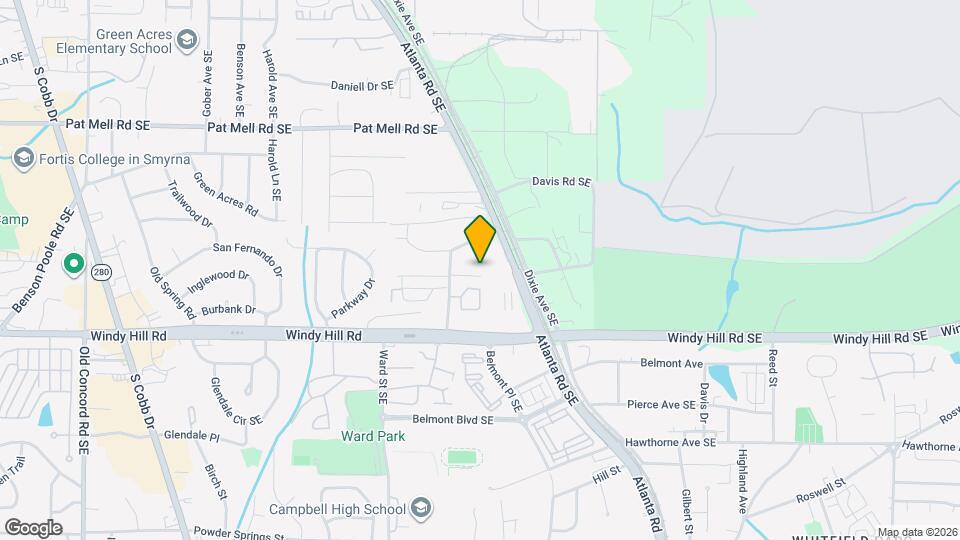 2317 Kissing Tree Ln SE Map and Location Details