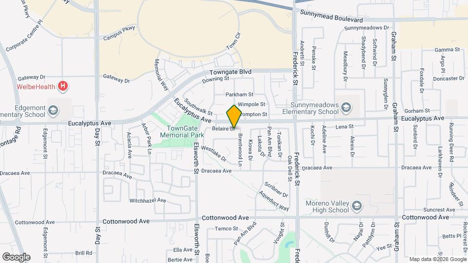 22681 Belaire Dr Map and Location Details