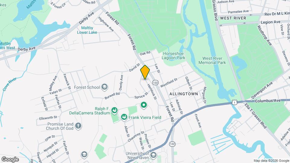 138 Hemlock St, Unit 2 Map and Location Details