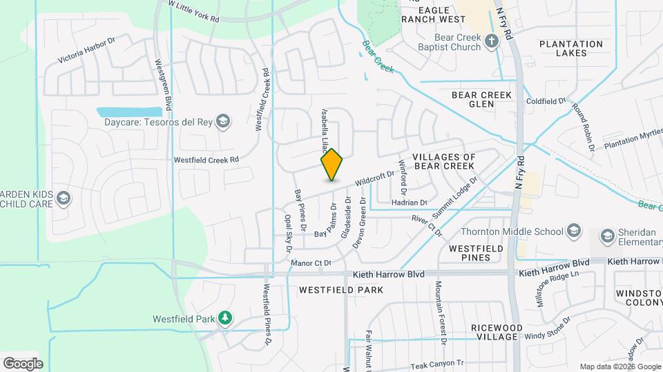 21638 Wildcroft Dr Mapa y Detalles de la Ubicación