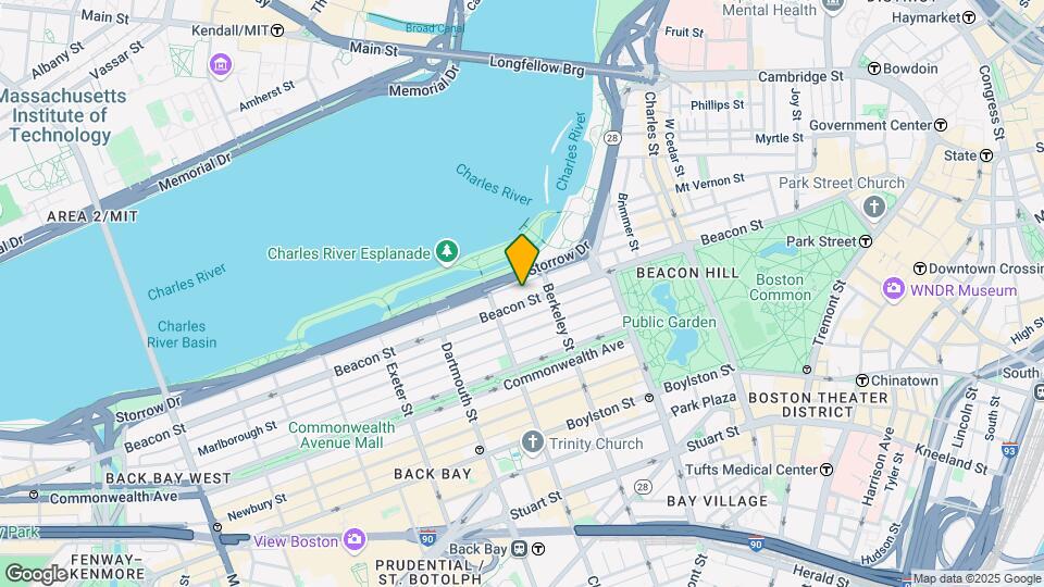 154 Beacon St Map and Location Details