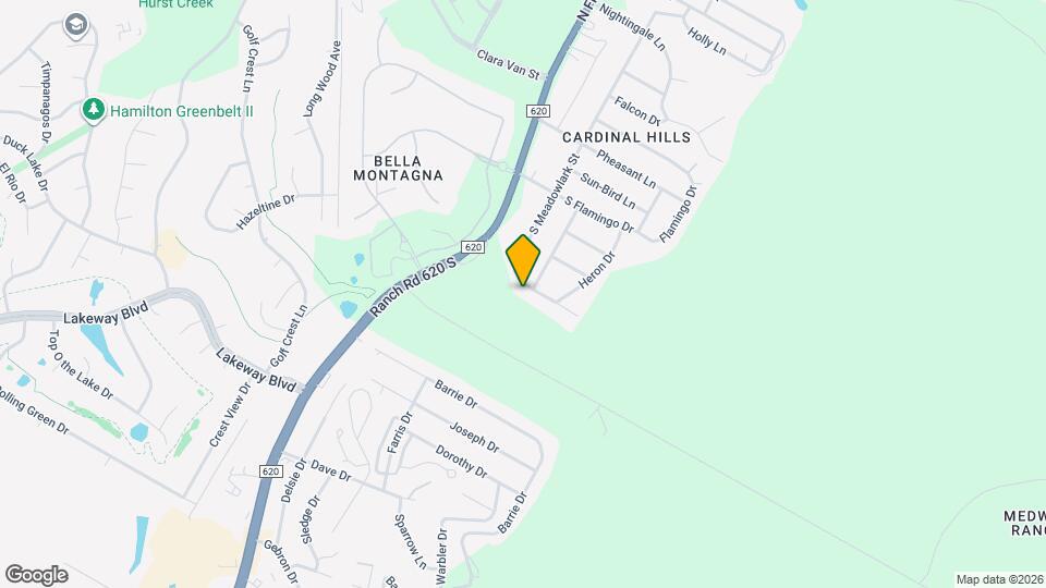 520 S Meadowlark St Map and Location Details