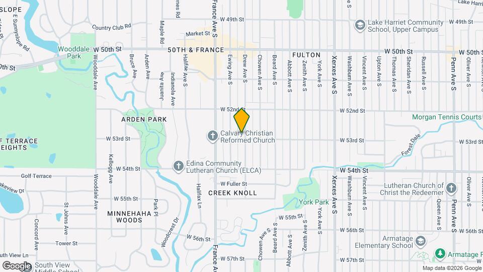 5252 Drew Ave S, Unit ID1369957P Map and Location Details