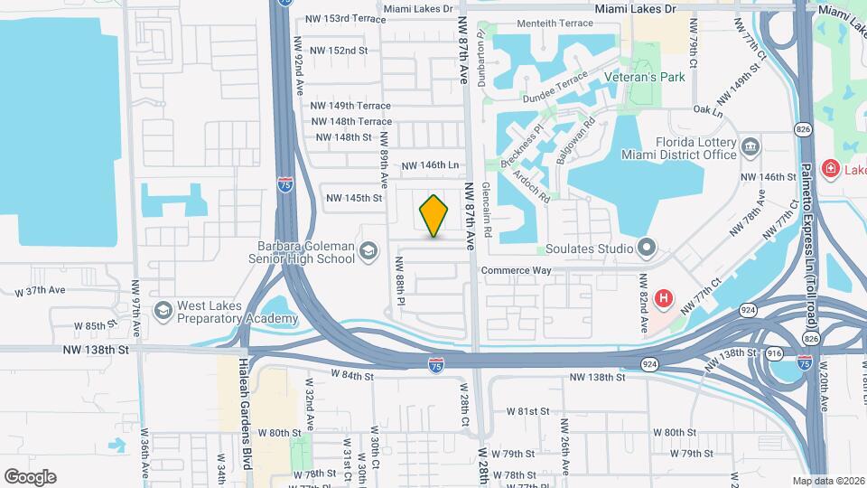 8793 NW 142nd Ln Mapa y Detalles de la Ubicación