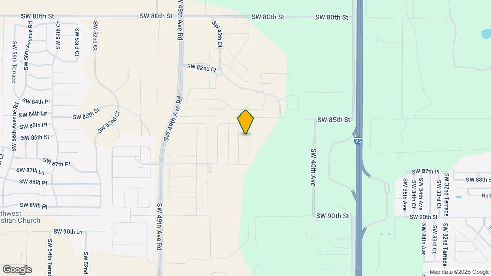 8634 SW 43rd Ter Map and Location Details