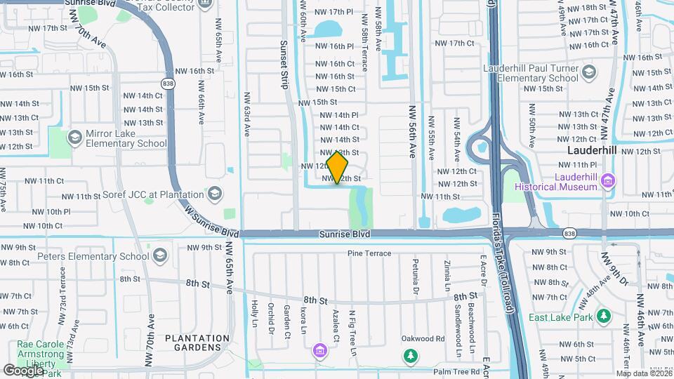 5950 Del Lago Cir, Unit SUNRISE UNIT Mapa y Detalles de la Ubicación