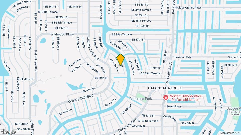 3916 SE 11th Pl Map and Location Details