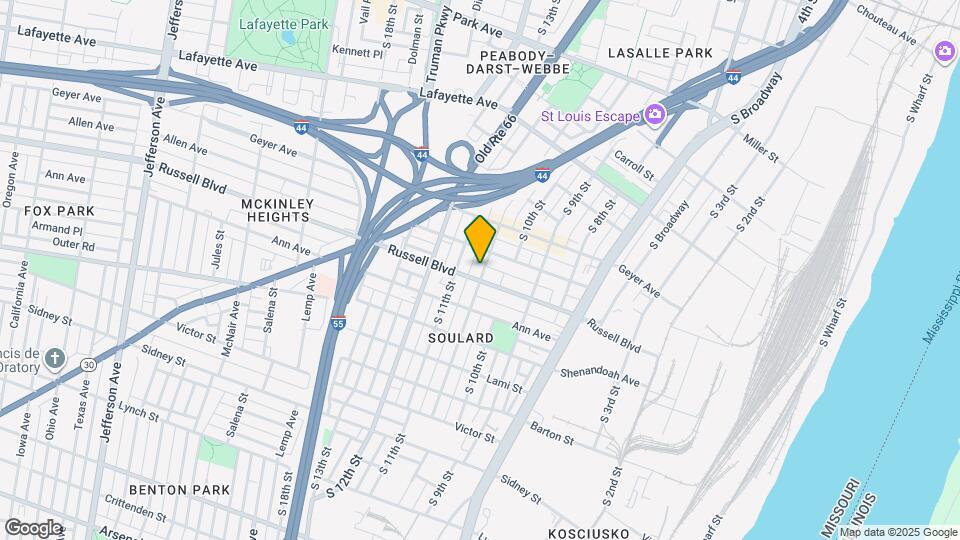 2023 Menard St Map and Location Details