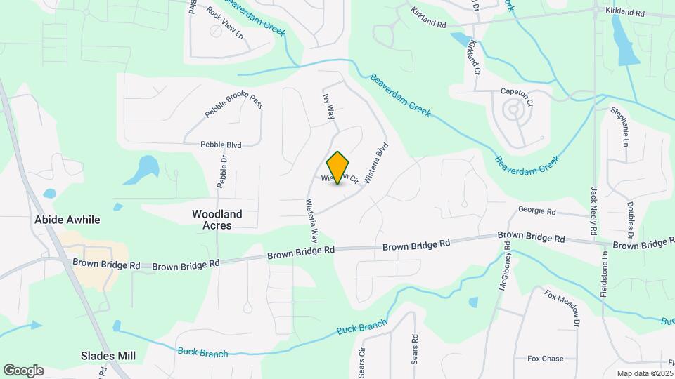 25 Wisteria Point Map and Location Details