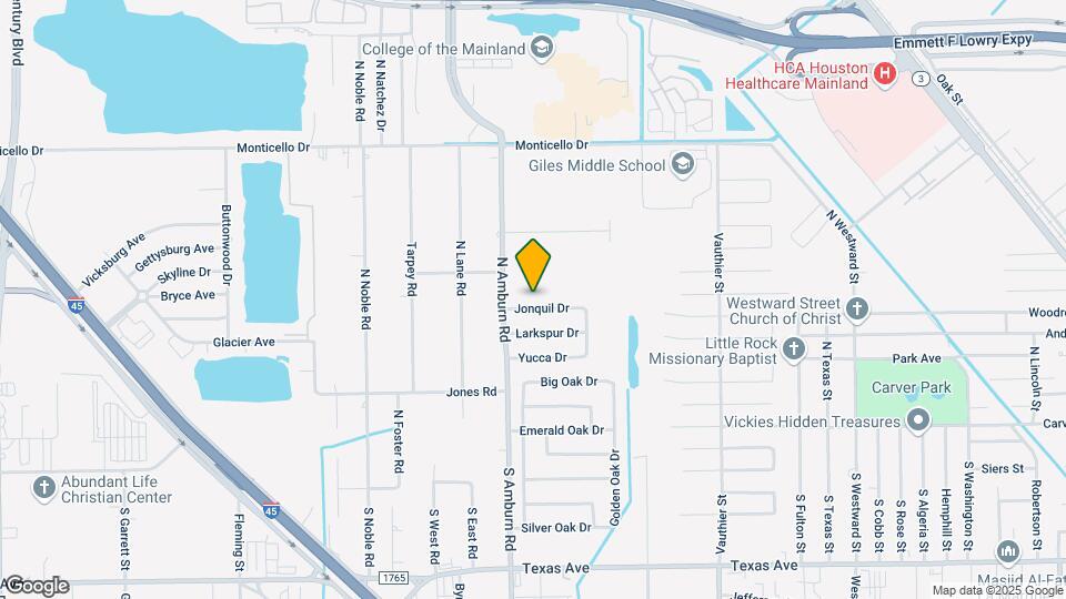 7926 Jonquil Dr Map and Location Details