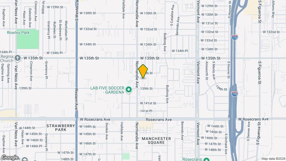 1335 139th St, Unit 101 Mapa y Detalles de la Ubicación