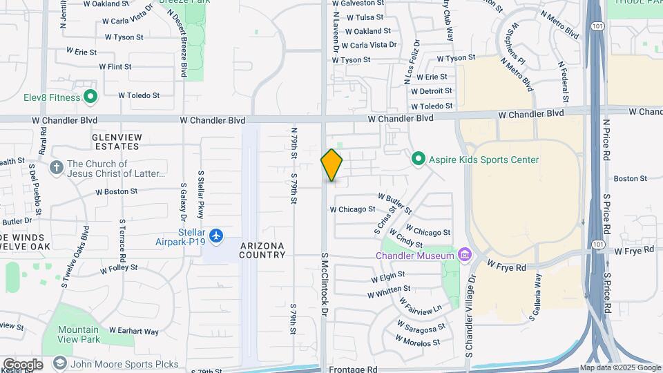 84 S Laveen Pl Map and Location Details