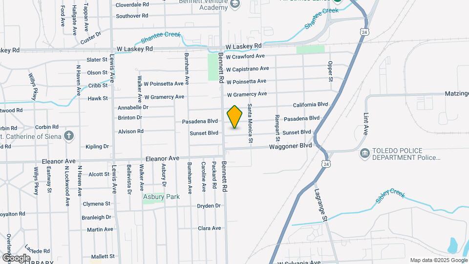 432 Sunset Blvd Map and Location Details