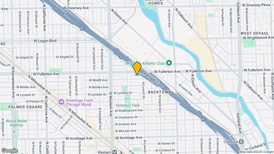 2222 W Medill Ave Map and Location Details