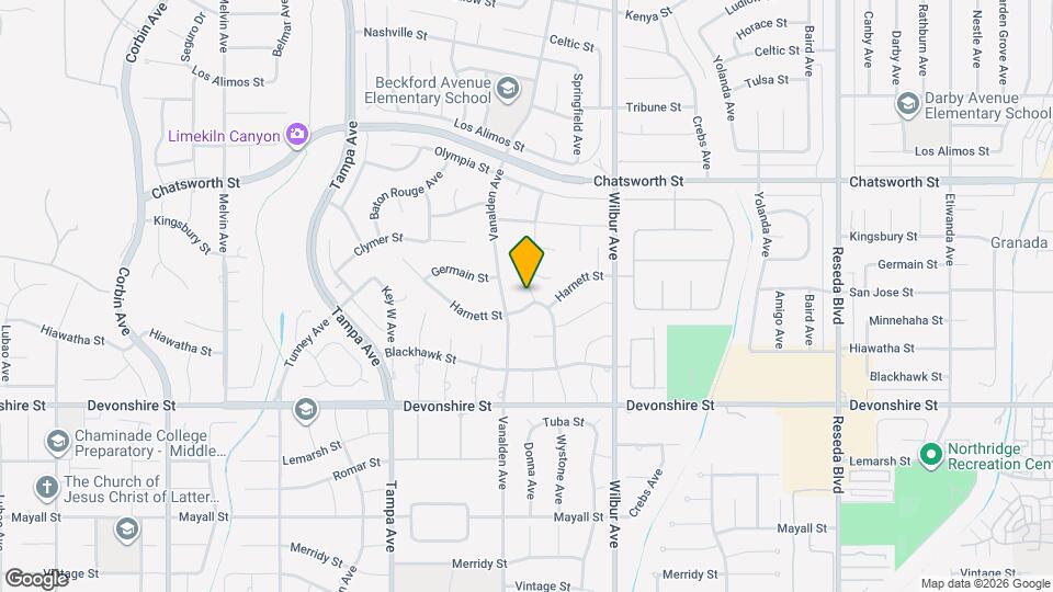 10463 Wystone Ave Map and Location Details