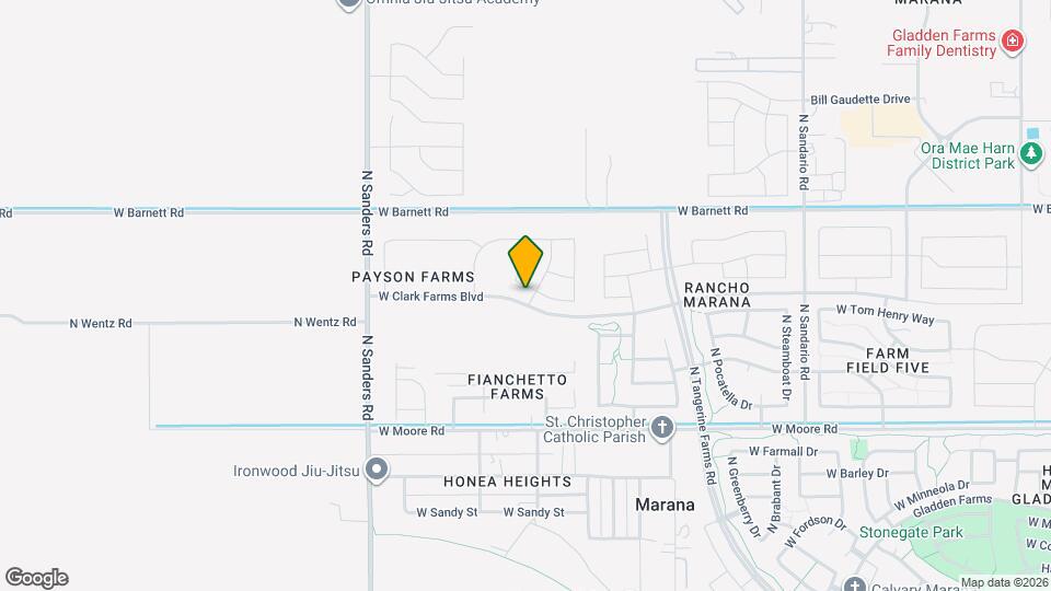 12311 W Burruel Crk Ln Mapa y Detalles de la Ubicación