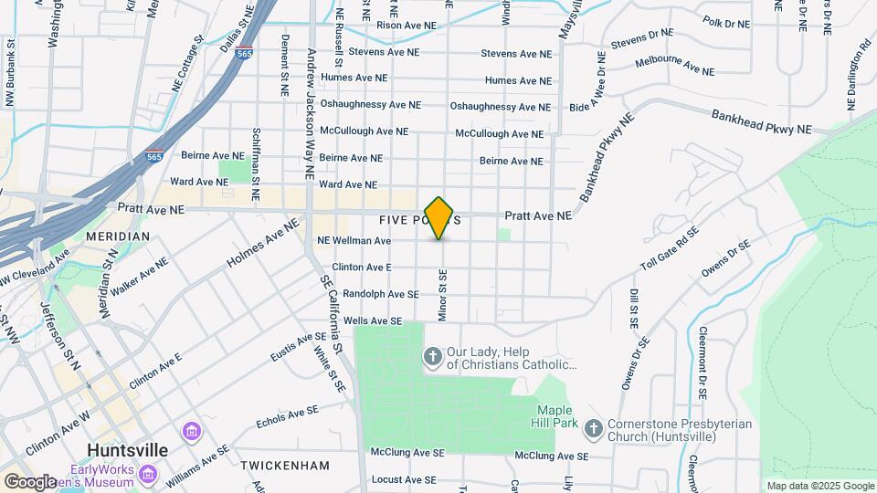 1222 NE Wellman Ave Map and Location Details