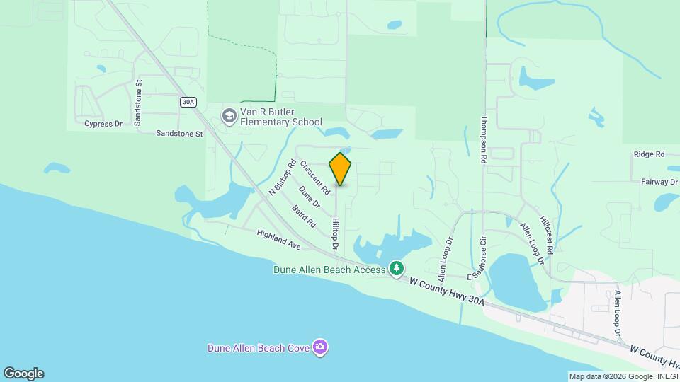 244 Hilltop Dr Map and Location Details