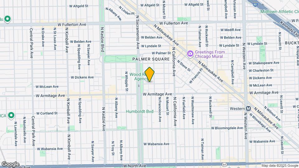 2921 W McLean Ave Map and Location Details