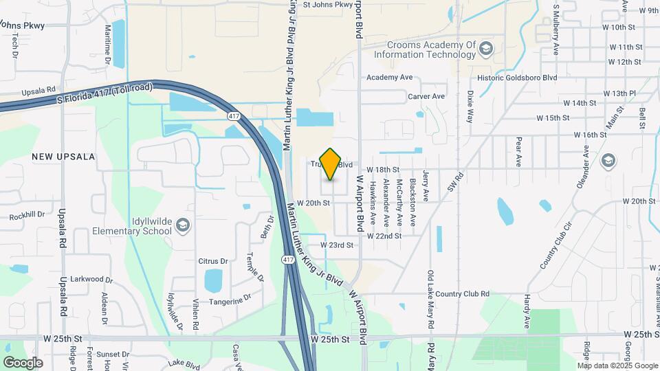 1822 Harding Ave Map and Location Details