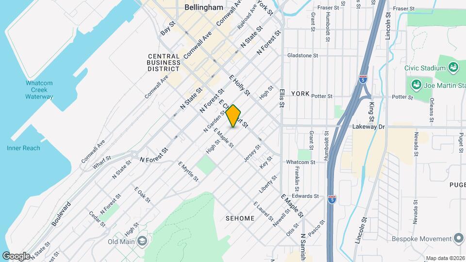 1114 High St Map and Location Details