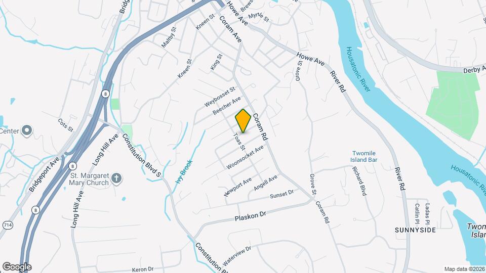 36 Pawtucket Ave Map and Location Details