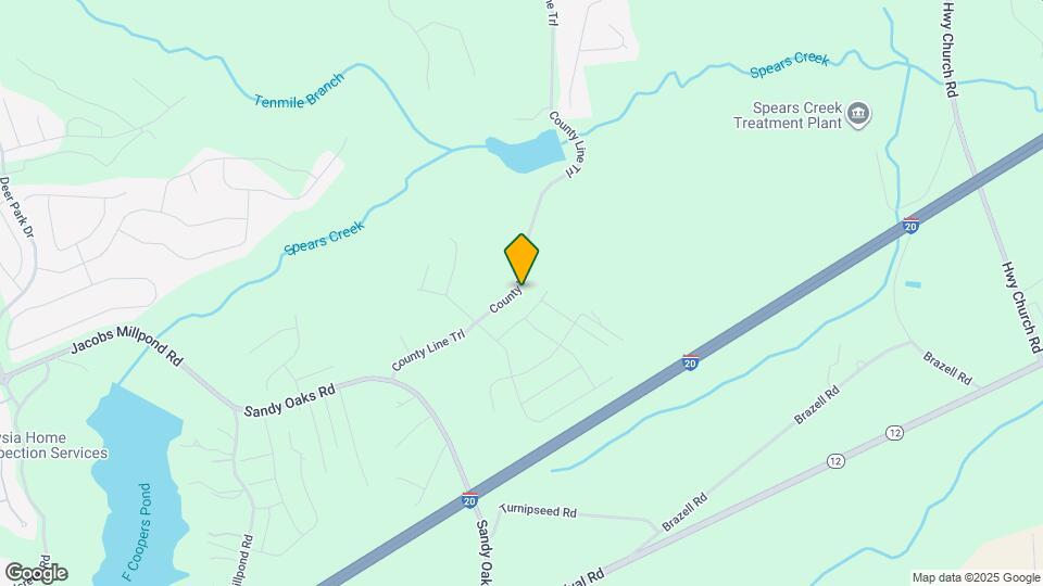 2110 County Line Trl Map and Location Details