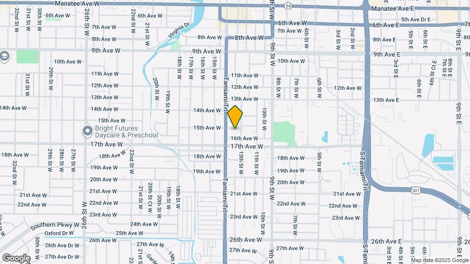 1514 13th St W Map and Location Details
