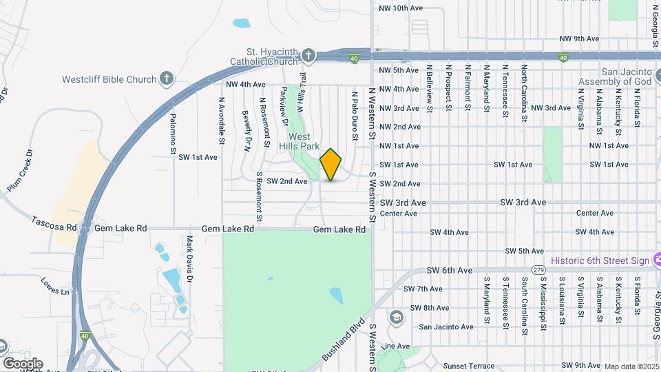 4227 SW 2nd Ave Map and Location Details