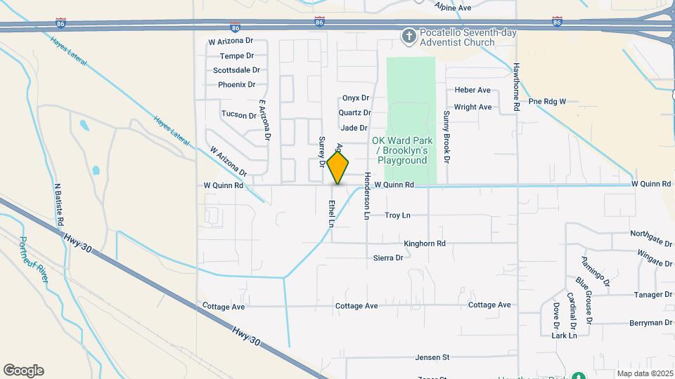 3984 Ethel Ln Map and Location Details