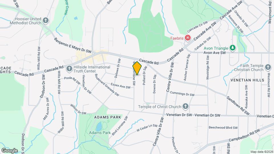 1326 Blvd Lorraine SW Map and Location Details