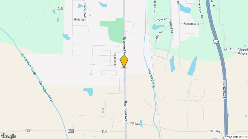 5343 N Raymond Ave Map and Location Details