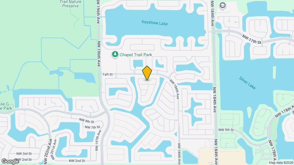 19249 NW 13th St Map and Location Details