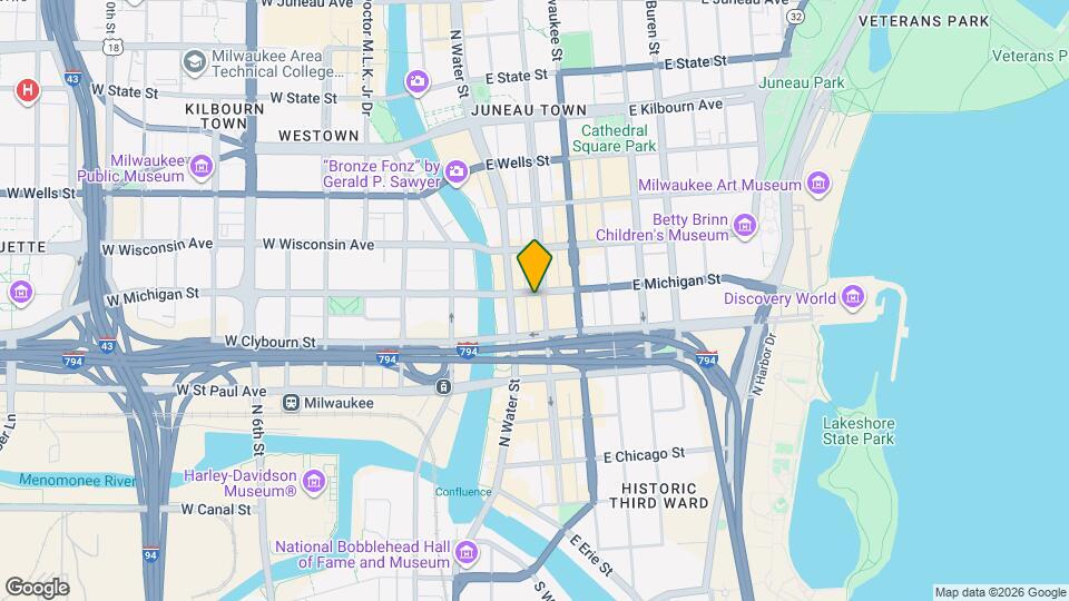 225 E Michigan St Mapa y Detalles de la Ubicación