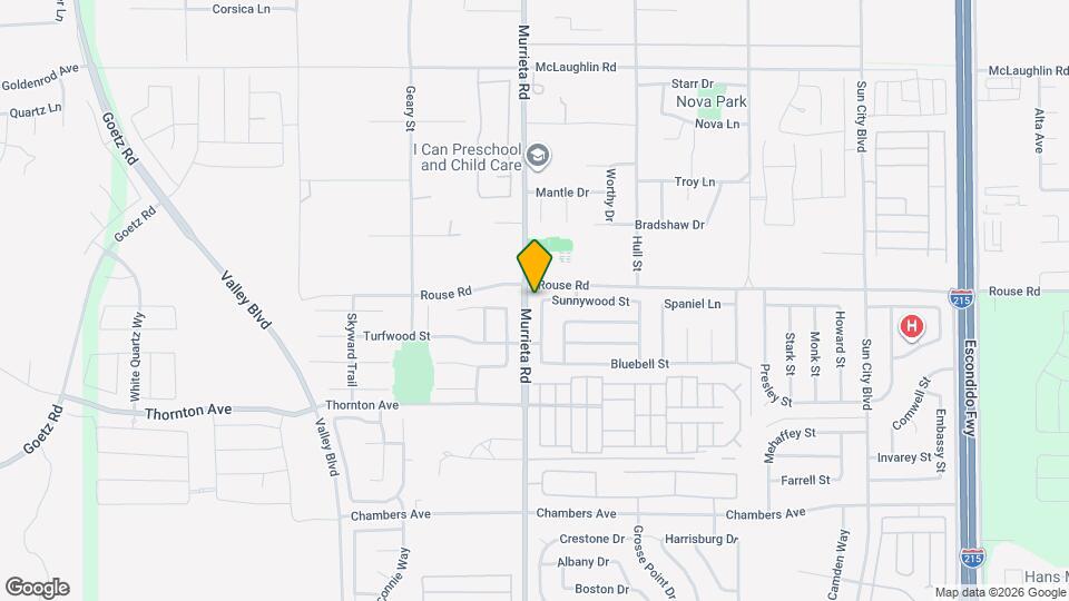 27017 Rangewood St Map and Location Details